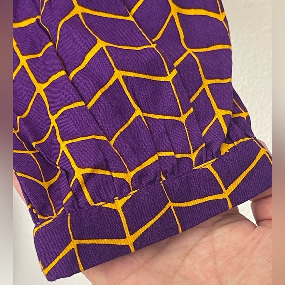 Stuart Simmons long sleeve LSU tunic top size large - Picture 5 of 9